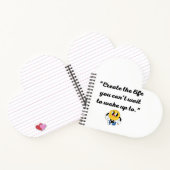 Rustig Abstract spiraal Notitieboek (Binnen)