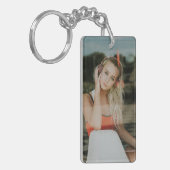 RUSTIG! Acryl Sleutelhanger - gepersonaliseerd - A (Voorkant Links)