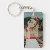 RUSTIG! Acryl Sleutelhanger - gepersonaliseerd - A (Voorkant)