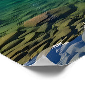 Rustig Alpenmeer Berglandschap Poster (Hoek)