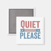 Rustig alsjeblieft Trump Harris debatteren Preside Magneet (Voorkant / Achterkant)