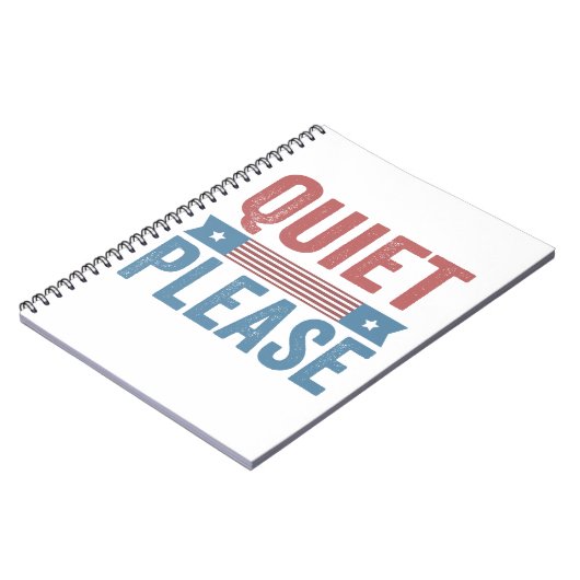 Rustig alsjeblieft Trump Harris debatteren Preside Notitieboek (Linkerzijde)