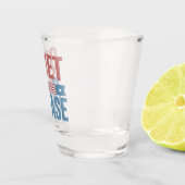 Rustig alsjeblieft Trump Harris debatteren Preside Shot Glas (Rechts)