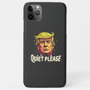 Rustig alsjeblieft Trump Kamala President Debat Case-Mate iPhone Case