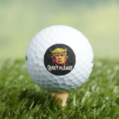 Rustig alsjeblieft Trump Kamala President Debat Golfballen (Insitu Shirt)