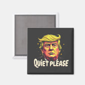 Rustig alsjeblieft Trump Kamala President Debat Magneet (Voorkant / Achterkant)