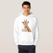 Rustig andere Giraffe - Giraffe Art Hoodie (Voorkant volledig)