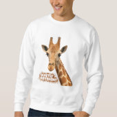 Rustig andere Giraffe - Giraffe Art Trui (Voorkant)
