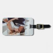 RUSTIG! Bagagelabel - Gepersonaliseerd - Uw Afbeel (Voorkant horizontaal)