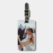 RUSTIG! Bagagelabel - Gepersonaliseerd - Uw Afbeel (Voorkant verticaal)