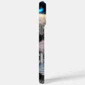 Rustig Beer en mystiek Beer silhouet Case-Mate iPhone Case (Achterkant / Rechts)