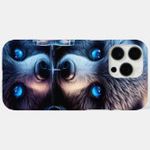 Rustig Beer onder de felle blik van het Beer Case-Mate iPhone Case (Achterkant (horizontaal))