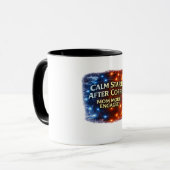 Rustig begint na koffie mok, moeder modus ingescha mok (Voorkant links)