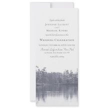 rustig bergmeer landschap blauw grijs bruiloft