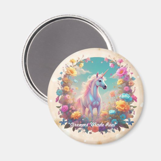 "Rustig betoverd veld" Magneet (Voorkant / Achterkant)