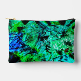 Rustig blauw abstract Cut Naaizak, Vreedzame blauw Etui