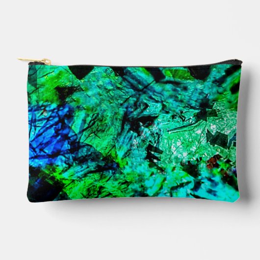 Rustig blauw abstract Cut Naaizak, Vreedzame blauw Etui (Voorkant)