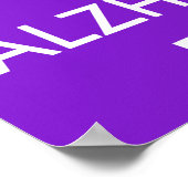 Rustig blijven en de ziekte van Alzheimer blijft g Poster (Hoek)