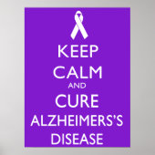Rustig blijven en de ziekte van Alzheimer blijft g Poster (Voorkant)