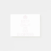 rustig blijven en gaan winkelen post-it® notes (Voorkant)