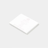 rustig blijven en gaan winkelen post-it® notes (Schuin)