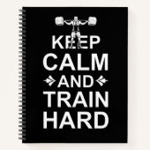 Rustig blijven en hard trainen notitieboek (Voorkant)