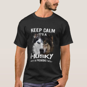 Rustig blijven, het is een husky, geen freking wol t-shirt