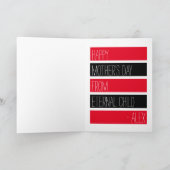 Rustig blijven, mam... Met wensen ♥ Grappig Moeder Kaart (Binnen)