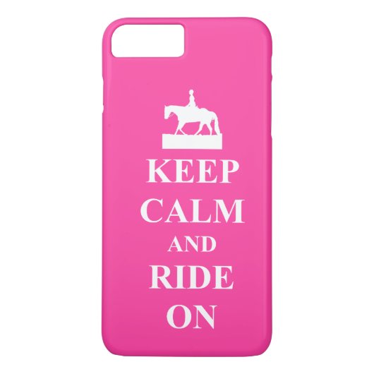 Rustig blijven, roze. Case-Mate iPhone case (Achterkant)