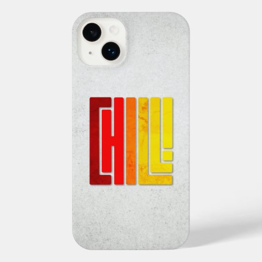 Rustig! - Deluxe Fiery Red Edition iPhone iPhone Hoesje (Achterkant)