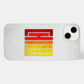 Rustig! - Deluxe Fiery Red Edition iPhone iPhone Hoesje (Achterkant horizontaal)