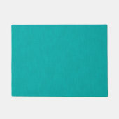 Rustig & eenvoudig  Turquoise textuur achtergrond  Deurmat (Voorkant)