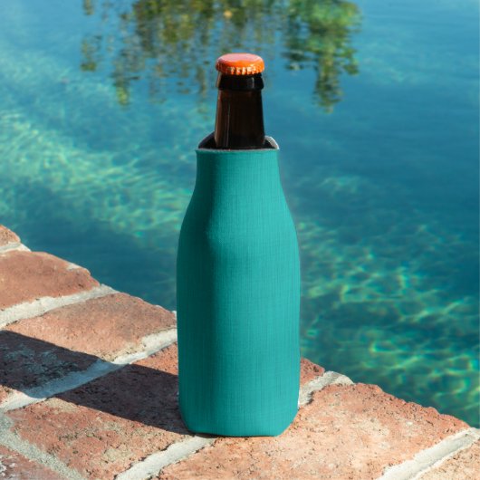 Rustig & eenvoudig Turquoise textuur achtergrond Flesjeskoeler (Insitu Zwembad)