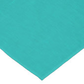 Rustig & eenvoudig  Turquoise textuur achtergrond  Korte Tafelloper (Hoek)