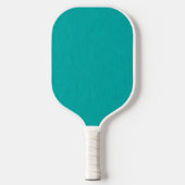 Rustig & eenvoudig Turquoise textuur achtergrond Pickleball Paddle (Voorkant)