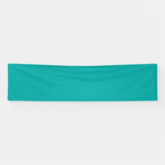 Rustig & eenvoudig  Turquoise textuur achtergrond  Spandoek (Horizontaal)