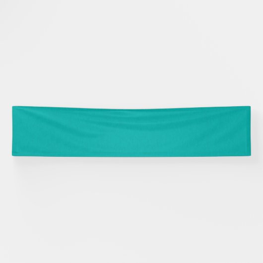 Rustig & eenvoudig  Turquoise textuur achtergrond  Spandoek (Horizontaal)