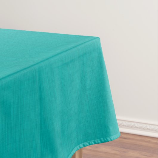 Rustig & eenvoudig Turquoise textuur achtergrond Tafelkleed (Voorbeeld)