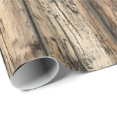 Rustig eikehouten verpakkingspapier cadeaupapier (Rol Hoek)