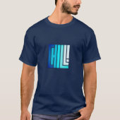 Rustig! - Electro Bright Blue Edition T-shirt (Voorkant)
