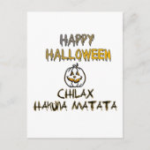 Rustig en ontspannen Happy Halloween Collectie Briefkaart (Voorkant)