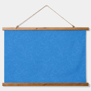 rustig en sereen blauw achtergrond draaiend patroo hangend wandkleed