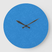 rustig en sereen blauw achtergrond wervelend patro grote klok (Voorkant)