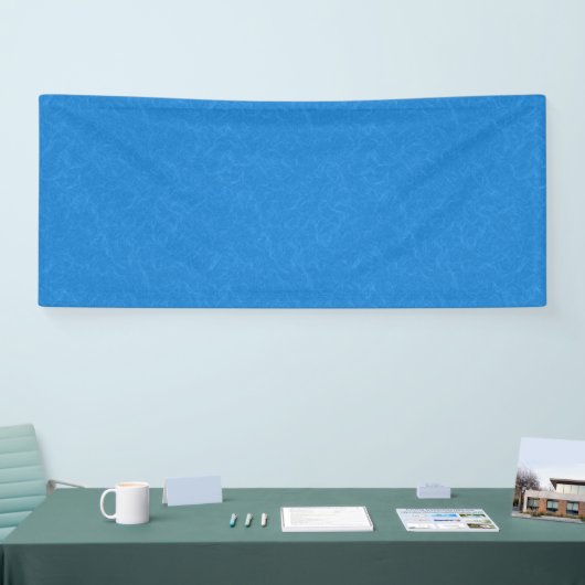 rustig en sereen blauw achtergrond wervelend patro spandoek (Beurs)
