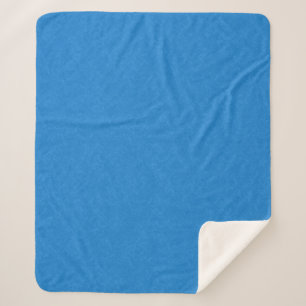 rustig en sereen blauw achtergrond zwervend patroo sherpa deken