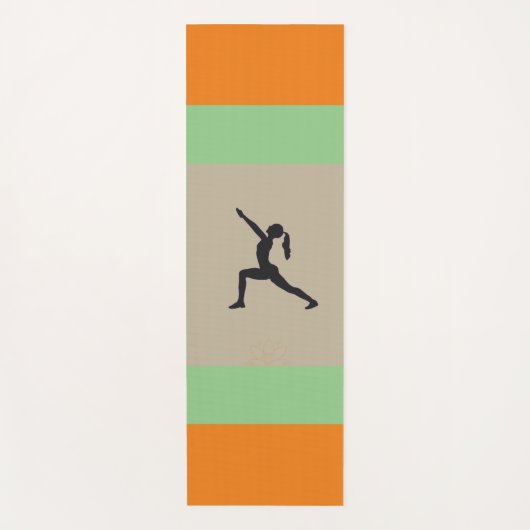 Rustig en sereniteit yogamat (Voorkant)