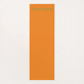 Rustig en sereniteit yogamat (Achterkant)