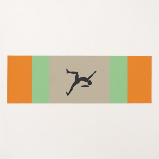 Rustig en sereniteit yogamat (Voorkant (horizontaal))