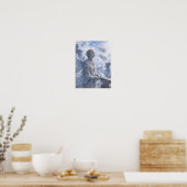 Rustig / Engel / Wolkenhaven Poster (Keuken)