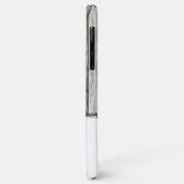 Rustig faux-hout: voeg grijs en wit toe Case-Mate iPhone case (Achterkant/links)